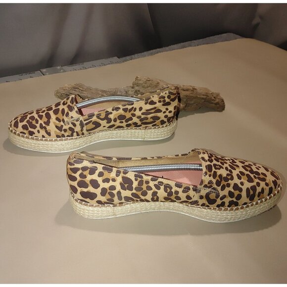 Dr. Scholls Be Energized Womens Leopard Print Slip On Espadrilles Size 8.5 - Picture 5 of 10